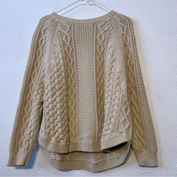 Michael Kors Sweaters - Michael Kors Heavy 3D Cable Knit Chunky Sweater SZ M
